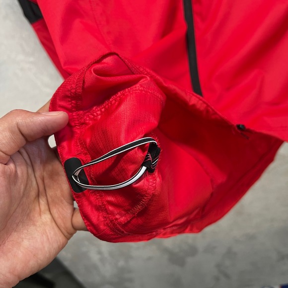 NWT 2011 Pearl Izumi Elite Barrier Cycling Jacket Red Women XL Weather Resistant - Picture 11 of 14